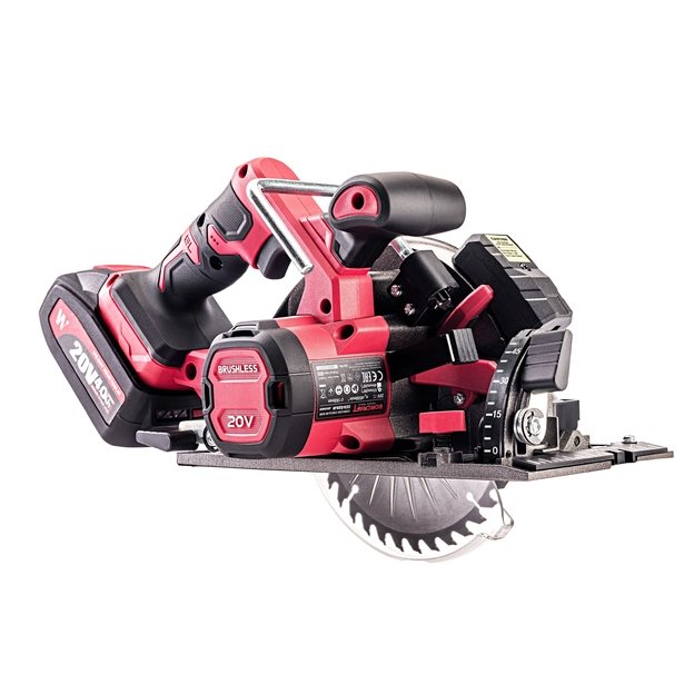 Li-ion Cordless Circular Saw 165mm with laser 20V 7