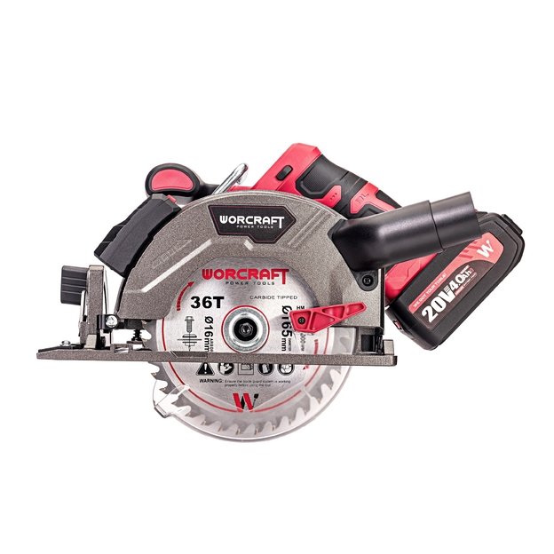 Li-ion Cordless Circular Saw 165mm with laser 20V 3