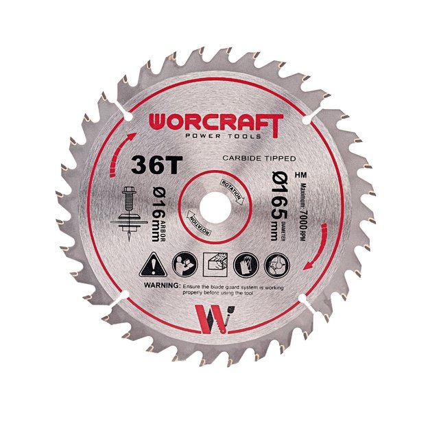 Li-ion Cordless Circular Saw 165mm with laser 20V 15