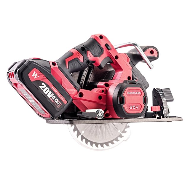 Li-ion Cordless Circular Saw 165mm with laser 20V 5
