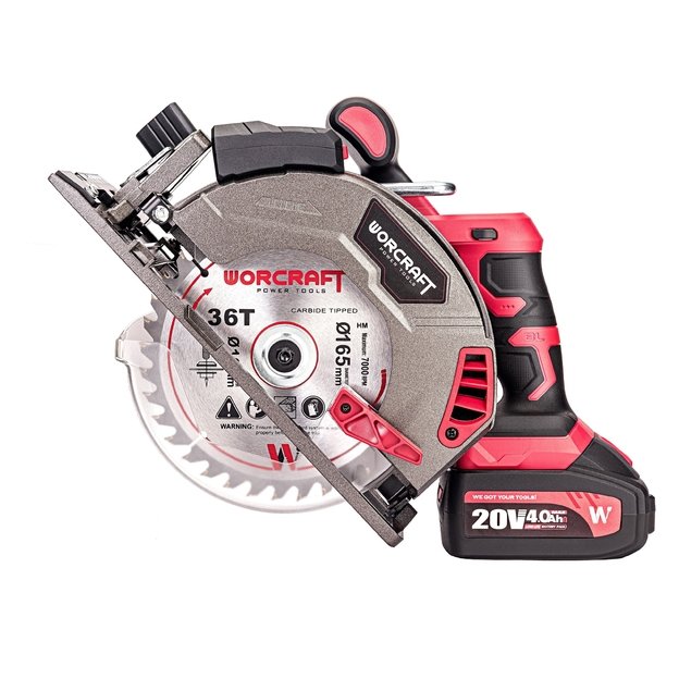 Li-ion Cordless Circular Saw 165mm with laser 20V 2