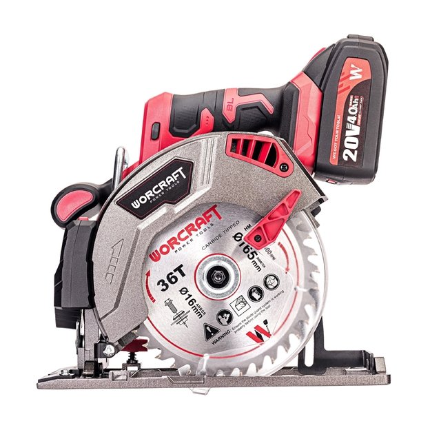 Li-ion Cordless Circular Saw 165mm with laser 20V 8