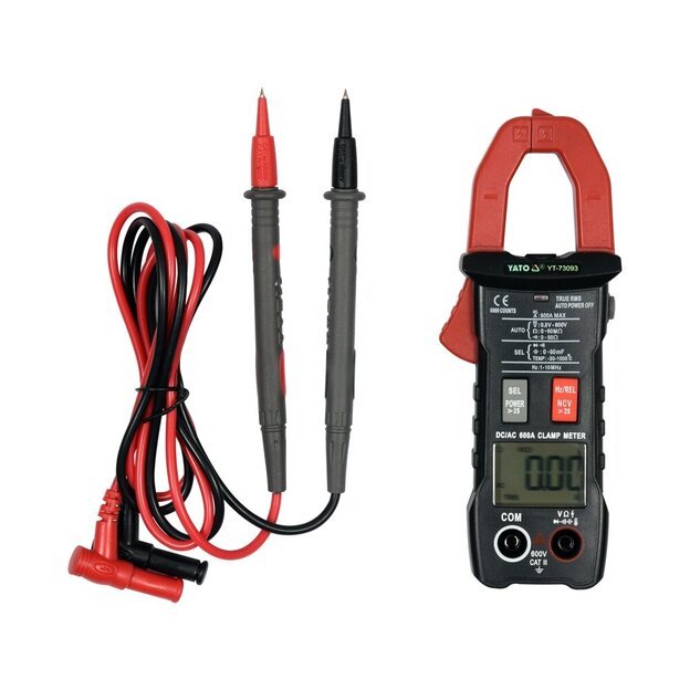 Srovės matavimo replės automatinės AC/DC 600A 3