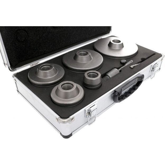 Gręžimo karūnų rinkinys mūrui (7vnt) 40/125mm 3