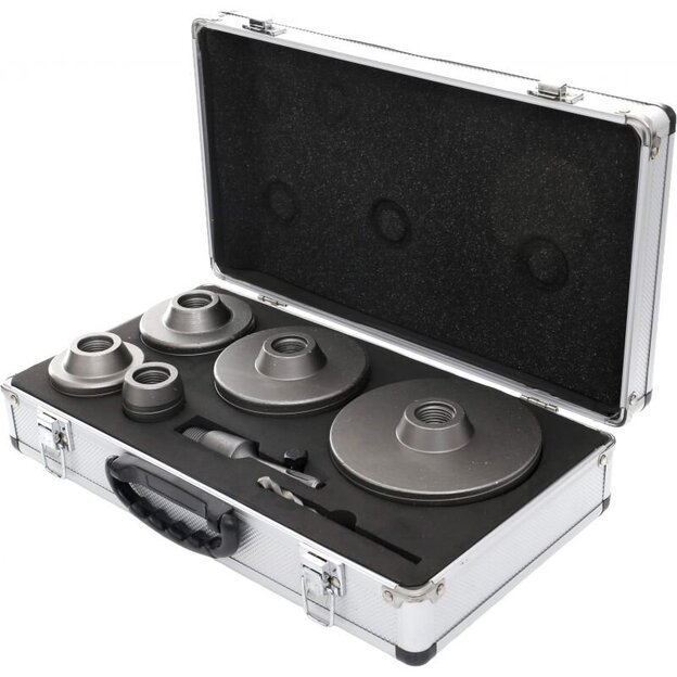 Gręžimo karūnų rinkinys mūrui (7vnt) 40/125mm 2