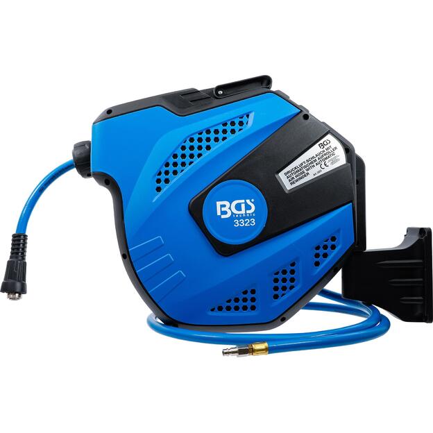Retractable Air Hose Reel | Automatic | 12 m + 2 m 4
