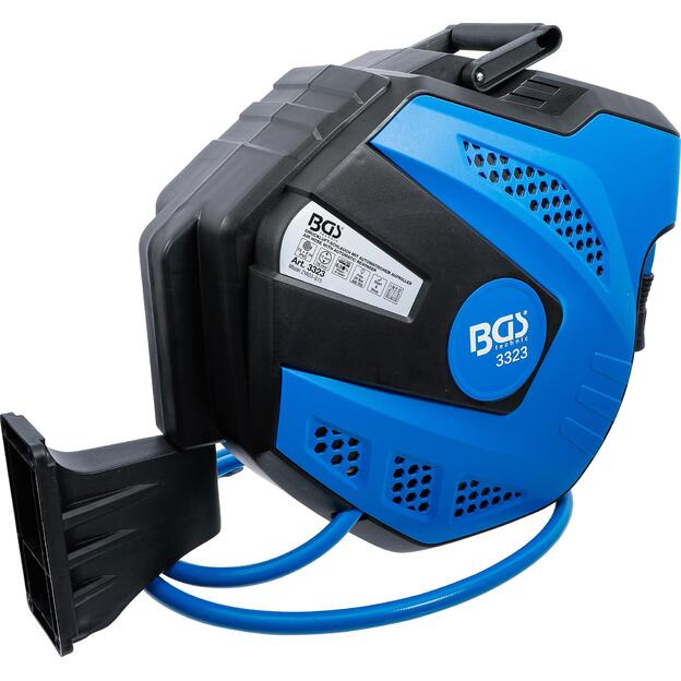 Retractable Air Hose Reel | Automatic | 12 m + 2 m 3