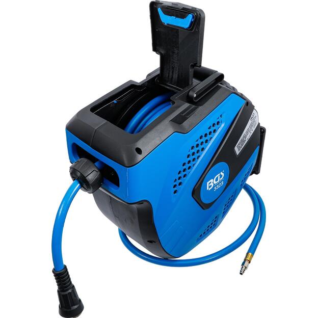 Retractable Air Hose Reel | Automatic | 12 m + 2 m 1