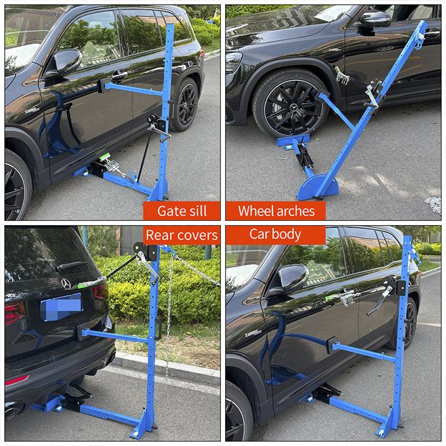 Kėbulo traukimo stovas su grandine 150 kg | 3 m grandinė | 120° reguliavimas | LOTA Industries
