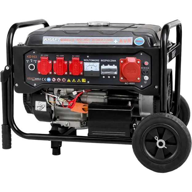 Kraftdele KD163 Trifazis Elektros generatorius 3500W 12/230V/380V