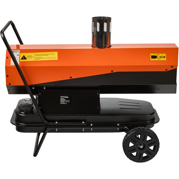 Dyzelinis šildytuvas su kaminu KRAFT&DELE KD5961, 30 kW, 18 l