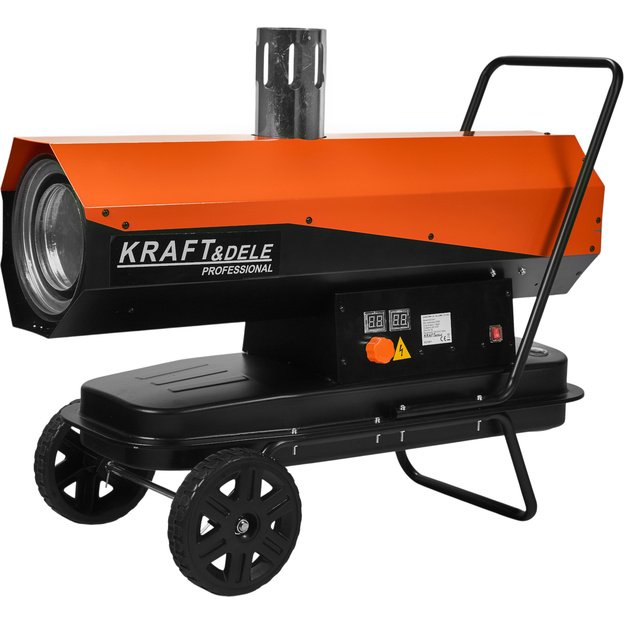 Dyzelinis šildytuvas su kaminu KRAFT&DELE KD5961, 30 kW, 18 l