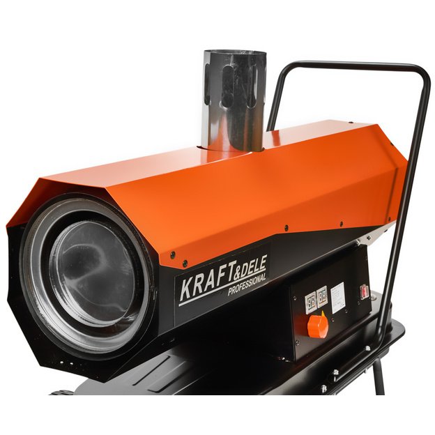 Dyzelinis šildytuvas su kaminu KRAFT&DELE KD5961, 30 kW, 18 l