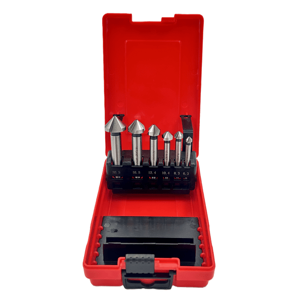 Gilinimo grąžtų rinkinys HSS M35 Co (6vnt)(6.3-20.5mm)