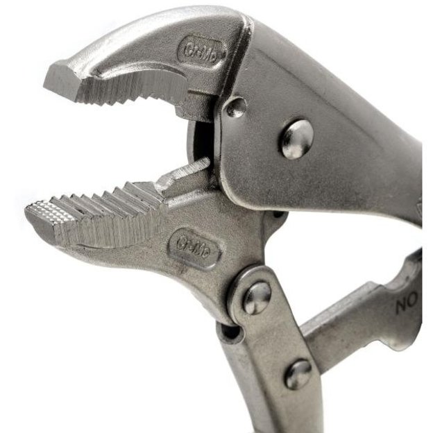 Curved jaw locking pliers 4