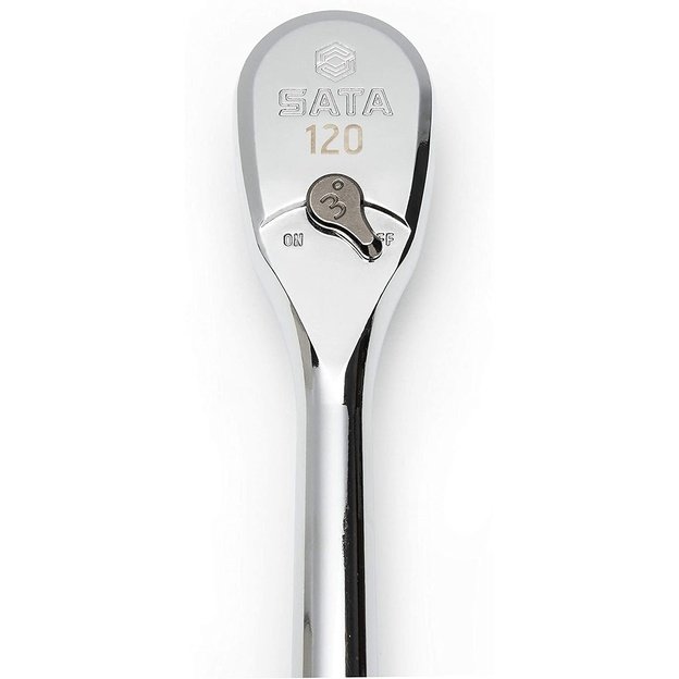 1/4  Dr. Quick-release ratchet (oval head, metal handle), 60 teeth 120P