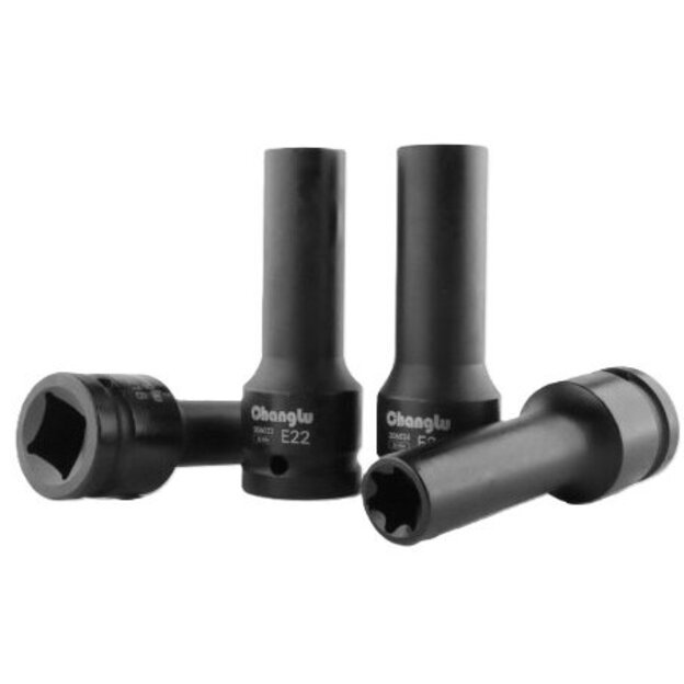Prailginta smūginė galvutė 3/4  E-Torx