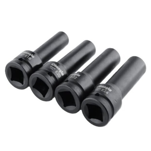 Prailginta smūginė galvutė 3/4  E-Torx