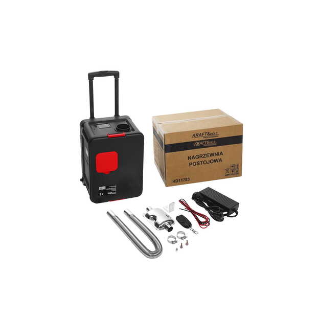 Kraftdele KD11783  Dyzelinis šildytuvas 9kW 12V/24V/230V LCD/Bluetooth Webasto tipo 1