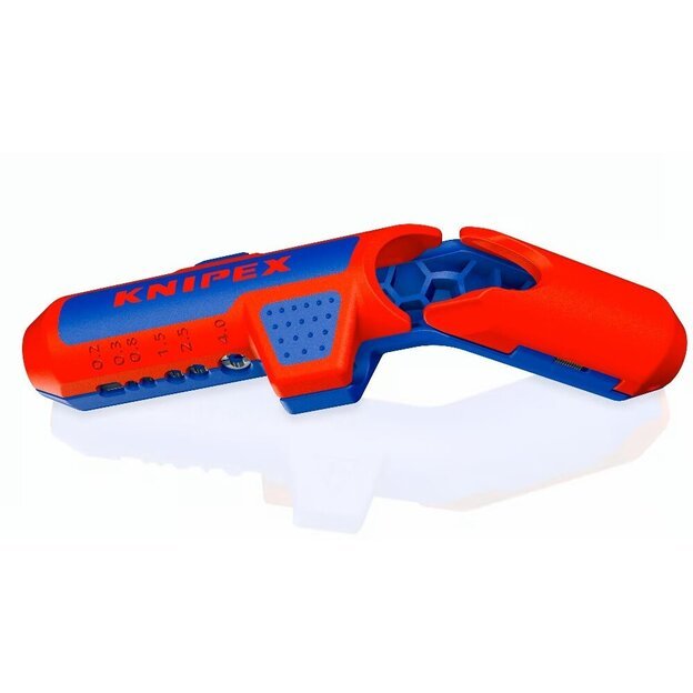 Laidų nuvalymo įrankis FV kabeliams KNIPEX ErgoStrip 1 Laidų nuvalymo įrankis FV kabeliams KNIPEX ErgoStrip 1