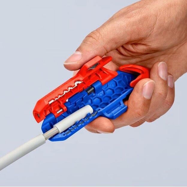 Laidų nuvalymo įrankis FV kabeliams KNIPEX ErgoStrip 5 Laidų nuvalymo įrankis FV kabeliams KNIPEX ErgoStrip 5