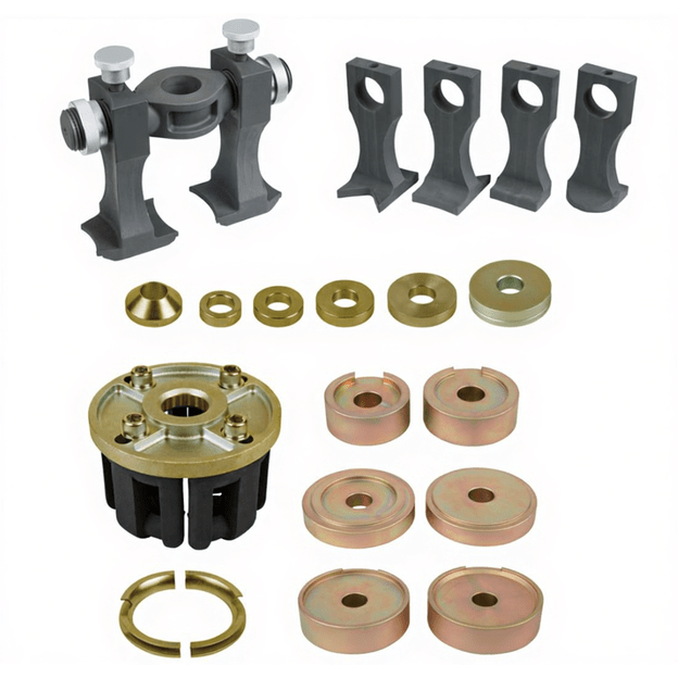 Guolių nuėmimo/uždėjimo rinkinys su hidrauliniu cilindru ir jungtimis 46vnt. 1