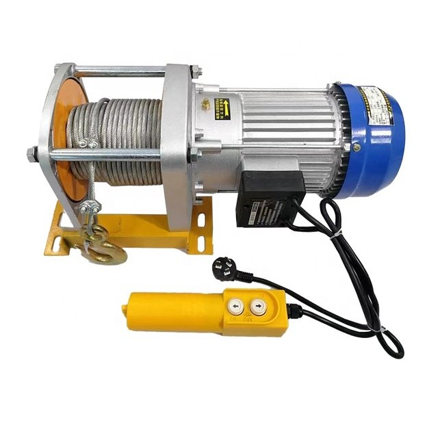 Elektrinė kėlimo gervė 1500 kg / 750 kg, 60 m, 220 V 2