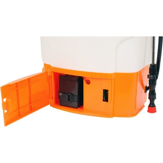 Slėginis purkštuvas su bakeliu 16l 12V 8000mAh 4