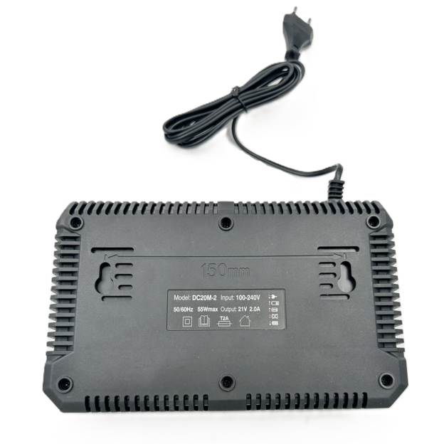 Įkroviklis dvigubas 20V LI-ION TROM akumuliatoriui  1