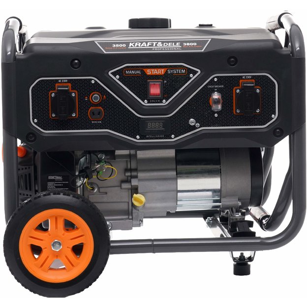 Benzininis elektros generatorius KRAFT&DELE KD695 3,5 kW | 230V
