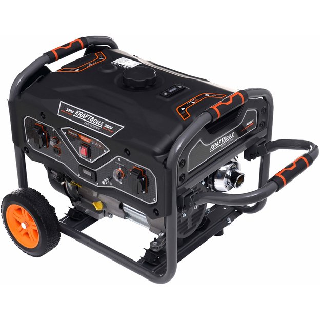 Benzininis elektros generatorius KRAFT&DELE KD695 3,5 kW | 230V