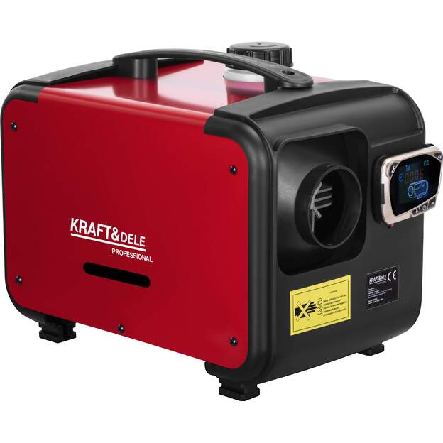 Autonominis dyzelinis oro šildytuvas KRAFT&DELE KD5965 9 kW su LCD ekranu ir nuotoliniu valdymu