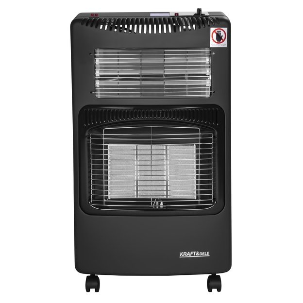 Dujinis ir elektrinis šildytuvas 2in1 KRAFT&DELE KD6531 | 4200 W + 1200 W