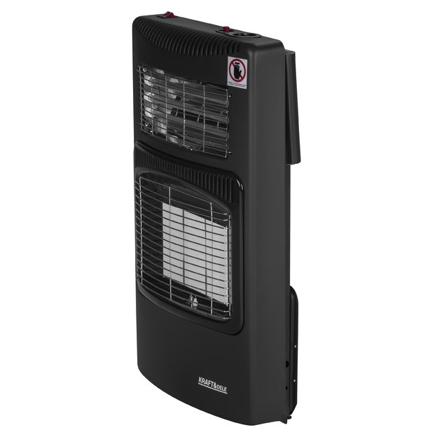 Dujinis ir elektrinis šildytuvas 2in1 KRAFT&DELE KD6531 | 4200 W + 1200 W