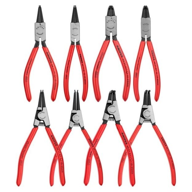Replių fiksavimo žiedams rinkinys (8vnt) KNIPEX