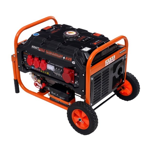 El. srovės generatorius benzininis 3500W 12V/230V/380V