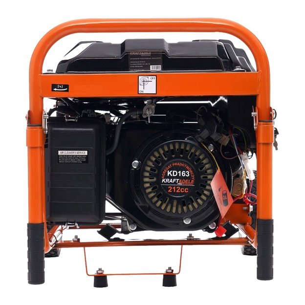 El. srovės generatorius benzininis 3500W 12V/230V/380V