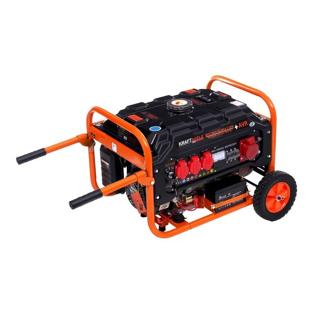 El. srovės generatorius benzininis 3500W 12V/230V/380V