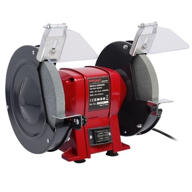 Galandinimo staklės 200mm/220-240V, 250W