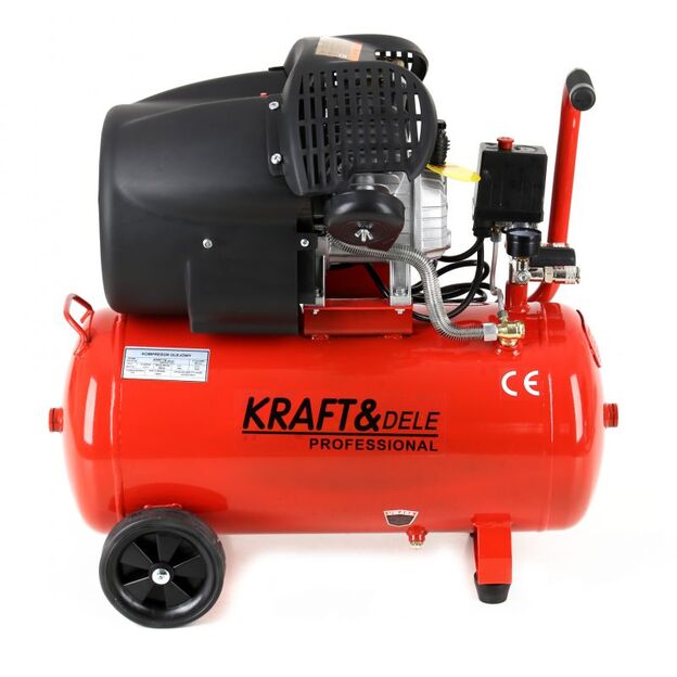 Kraftdele KD1484 Oro kompresorius 50L 2cil.