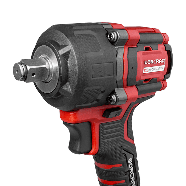 Akumuliatorinis smūginis veržliasukis 1/2   750Nm WORCRAFT 20V LI-ION (plastikinė dėžė)