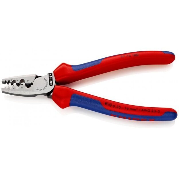 Replės laidų užspaudimui KNIPEX 180mm