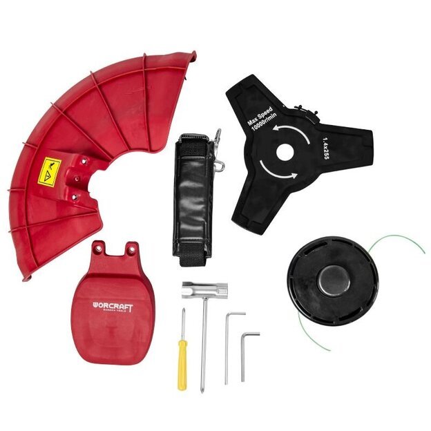 Akumuliatorinis trimeris 2in1 40V (20V+20V) LI-ION