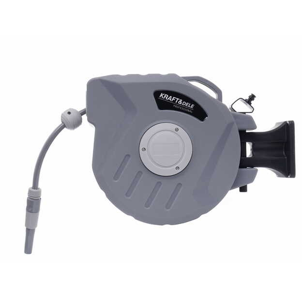 Kraftdele KD2083 Automatinė sodo žarna ritėje 20 m + 2 m 1/2" 