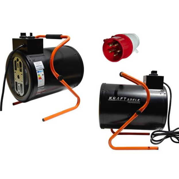 Kraftdele KD11724 Elektrinis šildytuvas 10 kW su termostatu 400V 2