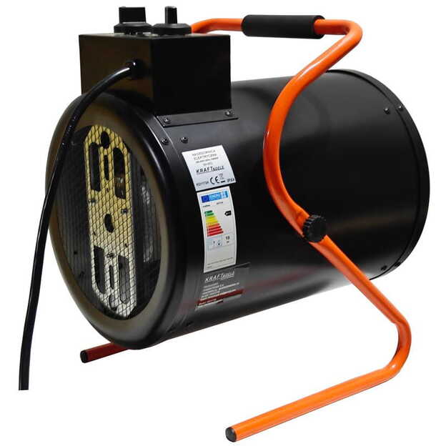 Kraftdele KD11724 Elektrinis šildytuvas 10 kW su termostatu 400V 3