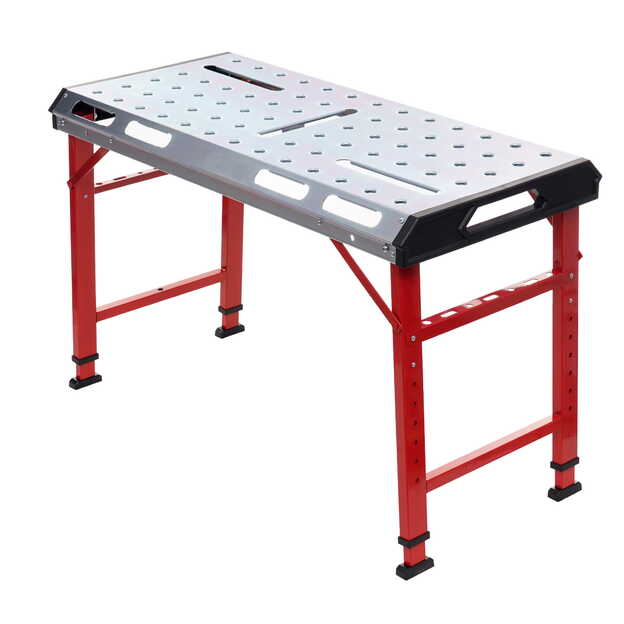 Sulankstomas suvirinimo stalas su reguliuojamu aukščiu 705–930 mm 1