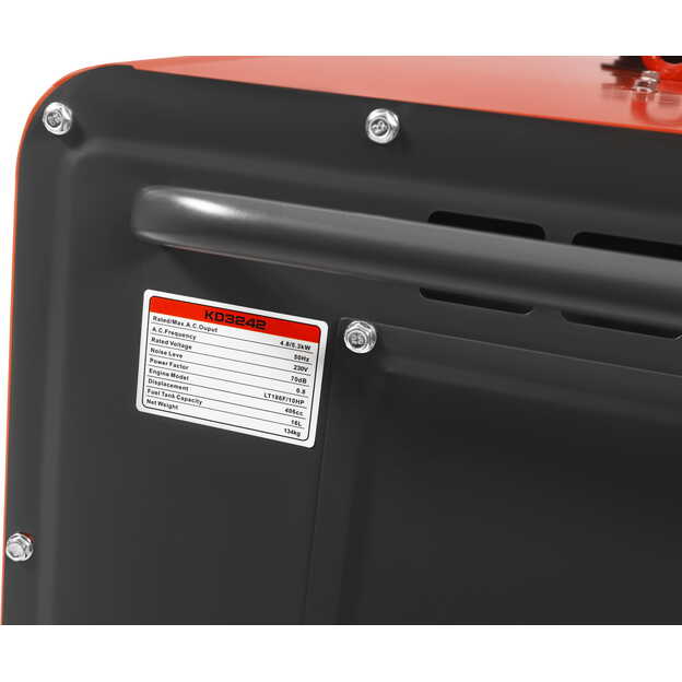 Dyzelinis elektros generatorius 230V 7 kW su ATS KD3242 10