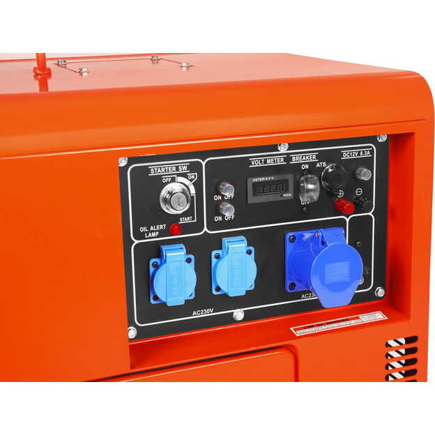 Dyzelinis elektros generatorius 230V 7 kW su ATS KD3242 7