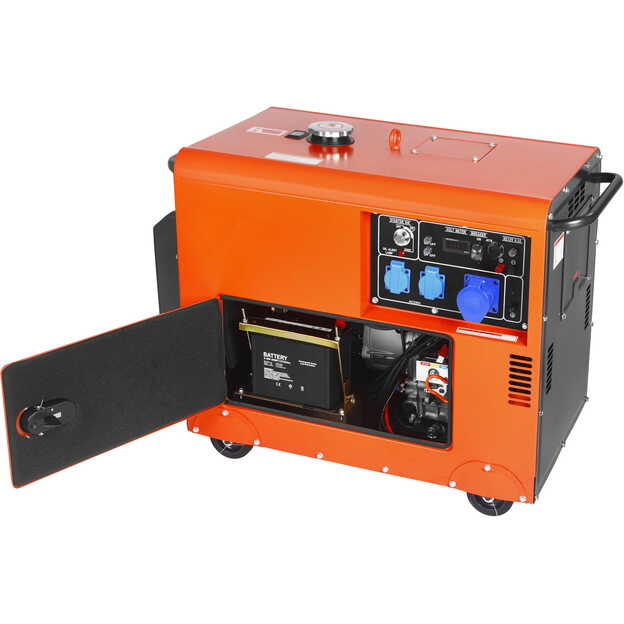 Dyzelinis elektros generatorius 230V 7 kW su ATS KD3242 6